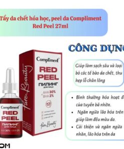 Tẩy da chết hóa học Compliment Red Peel 27ml