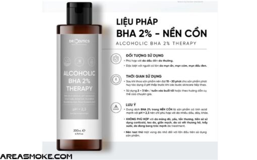 Tẩy tế bào chết DrCeutics BHA 2%